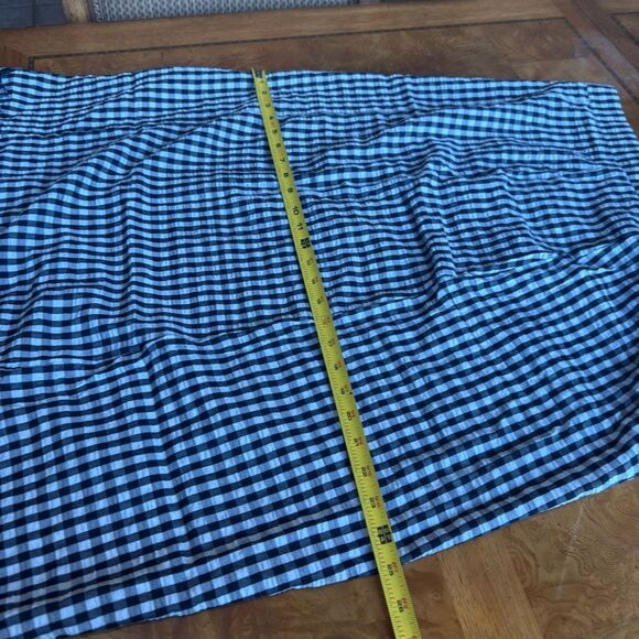 Black and White Gingham Skirt - Picture 4 of 11